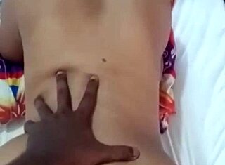 Cheating husband fucks his Indian wife in her home